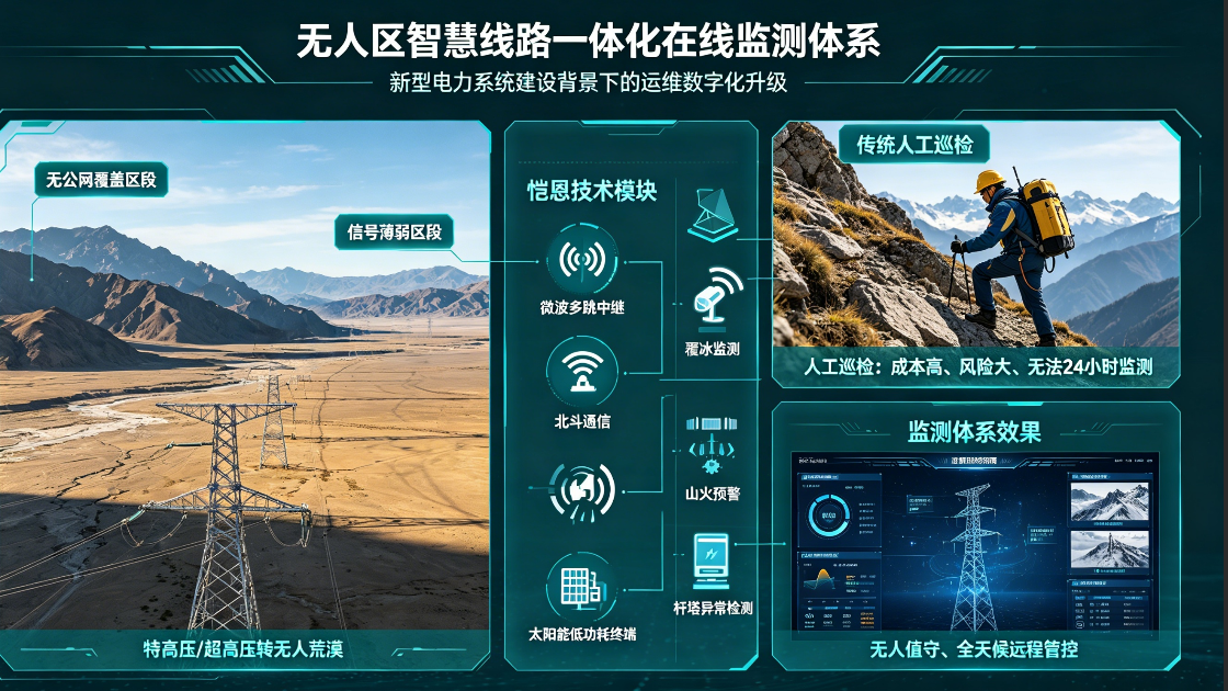 无人区无信号区智慧线路